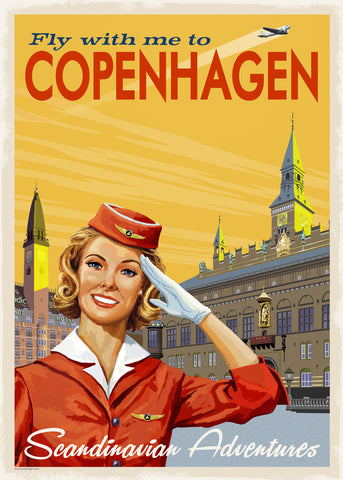 Fly to Copenhagen